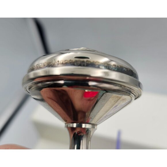 Vintage Godinger Peanuts Snoopy Weight Lifting Silver Plated Baby Rattle No Box - Picture 9 of 11